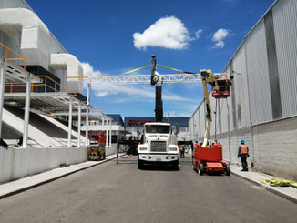 Proceso de mezcla en linea