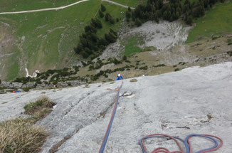 hafbergwand, Blues in my shoes, Wildhaus, Alpstein, Schafberg, Mehrseillängen