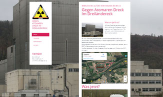 Die Internetseite der Bürgerinitiative