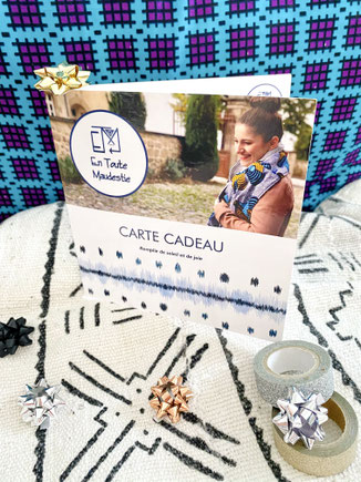 Carte Cadeau En Toute Maudestie créations artisanales en textiles africains