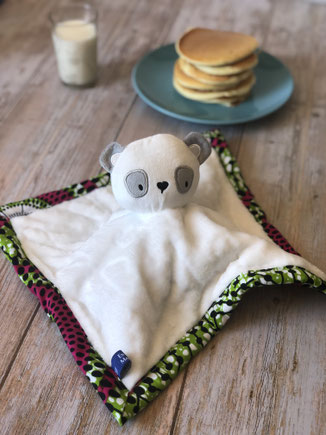 doudou africain en wax personnalisable