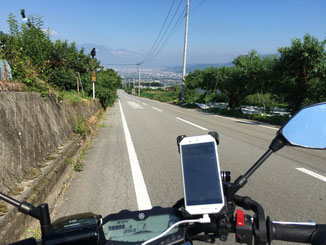 P01 甲府盆地の周辺は気持ちい道が多い