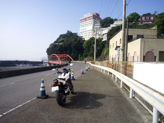P2　熱海ビーチライン途中で「走り湯」見学したかった。