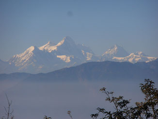 Blick auf Himalaya, Nepal