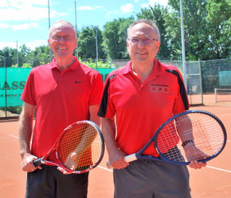 Heinz Kerkhoff und Alex Radke holten im Doppel den Siegpunkt