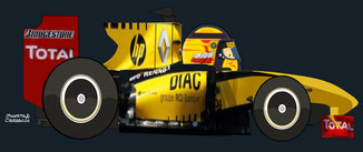 Robert Kubica by Muneta & Cerracín