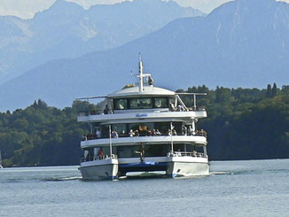 Boot auf dem Starnberger See
