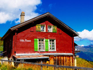 die Villa Maria, früher eine beliebte Unterkunft auf der Scheidegg