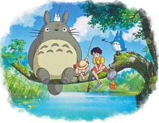 mon voisin totoro dictée cm2 affiche