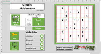 XLpourTPME : un fichier Excel complet pour lequel XLpourTPME fournit le tutoriel