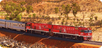 THE GHAN,豪華列車,オーストラリア,