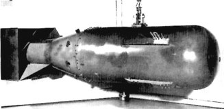 広島に投下された原爆「リトルボーイ」