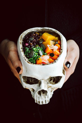 halloween bowl dein grusel rezept fermentierte Karottensticks