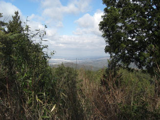 若草山・京都方面