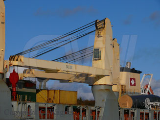 Photo from SAL Heavy Lift Vessel Maria, 350 t NMF crane
