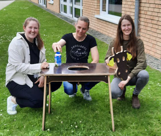 v.l.n.r.: Catharina Kock, Kerstin Tiessen, Bente Rohwedder