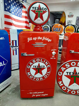 Retro Kühlschrank Texaco