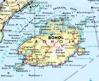 Bohol (cliquez sur l'image pour agrandir)