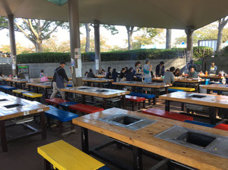 万博公園BBQ場
