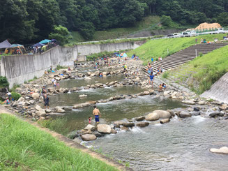 止々呂美ふれあい広場BBQ場