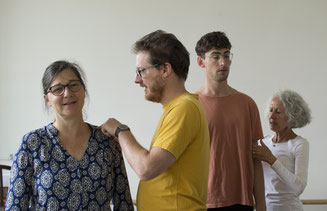 Nathalie, Damien, Valentin et Christine Hardy, Prof. de technique Alexander