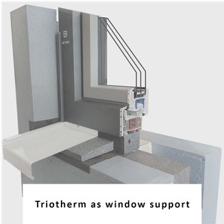 Triotherm simplifies the window installation in insulation layers