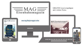 © MAG Eisenbahnmagazin im MAG Lifestylemagazin