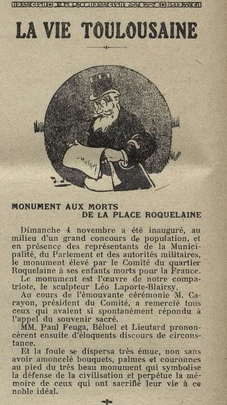 Le CRi de Toulouse 17 novembre 1923