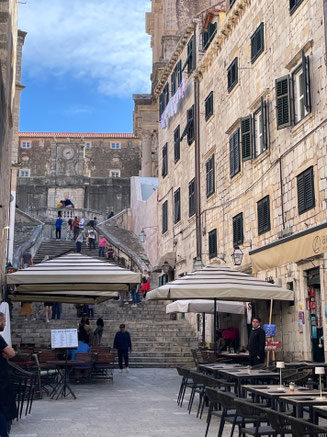 Jesuitentreppe - inspiriert von der spanischen Treppe in Rom, berühmt vor allem durch "Game of Thrones"