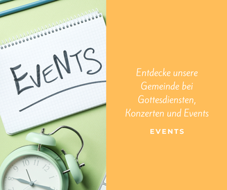 Konzerte, Kirchenmusik und Gottesdienste
