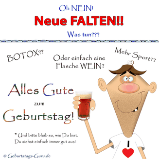 Lustige Geburtstagswünsche mit lustigen eCards Kostenlos