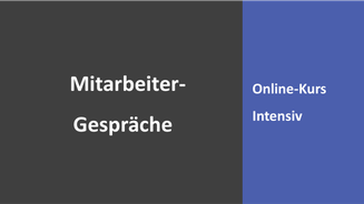  Intensiv-Training Mitarbeitergespräche