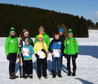 Gruppenfoto nach dem Wettkampf