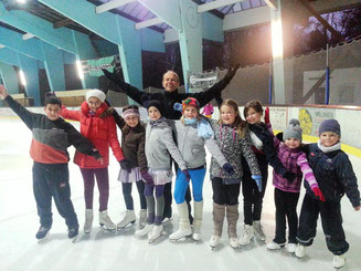 Anfänger im Eissportverein Senden
