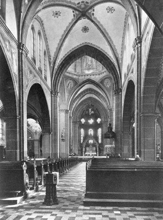 Blick in den »Altendorfer Dom«, mit dem Josef Isenberg und seine Familie eng verbunden war