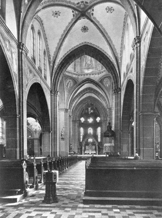 Blick in den »Altendorfer Dom«, mit dem Josef Isenberg und seine Familie eng verbunden war