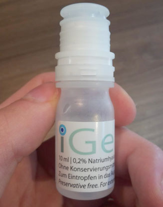 iGel Augentropfen Pumpflasche