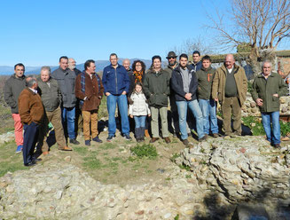 Representantes de Tagus y de los ayuntamientos