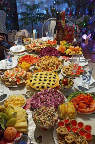 Russian Christmas Dinner