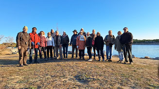 Marche de La Grande Motte organisée par l'ANOCR 34-12-48 le 09 janvier 2024 anocr34.fr