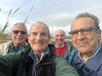 Marche de Mauguio organisée par l'ANOCR 34-12-48 le 20 décembre 2022 anocr34.fr