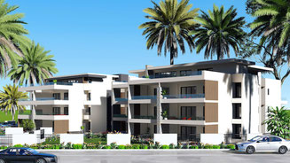 Résidence d'appartements et penthouses Les Jardins d'hermès by Jinvesty Ile Maurice
