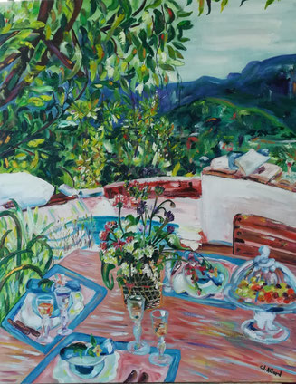 peinture à l'huile, Claire ALLARD