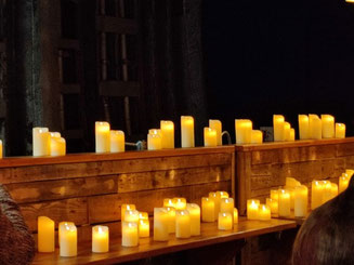 Candle-Light Concert auf dem Stückgutfrachter "Bleichen"