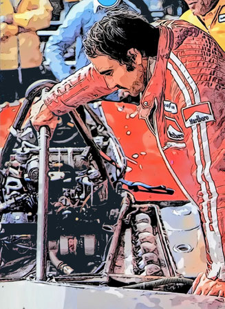 Clay Regazzoni by Muneta & Cerracín
