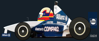 Juan-Pablo Montoya by Muneta & Cerracín