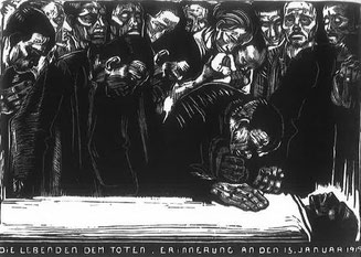 カール・リープクネヒト追悼(1919/20)