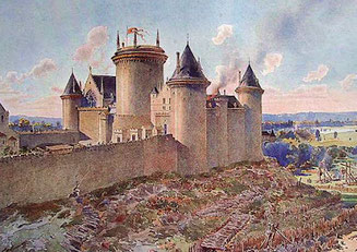 dictée moyen âge ce2 vue sur coucy