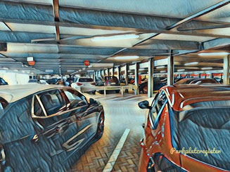 parken p2 und p3 flughafen frankfurt