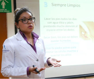 Curso Podología Geriátrica a personal médico del ISSSTE